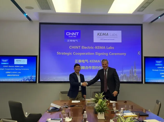 CHINT & KEMA Labs Strategic Alliance